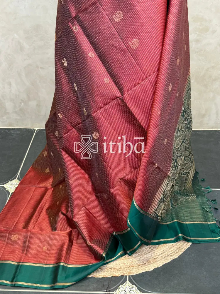 PURE SOFT SILK HANDLOOM SAREE