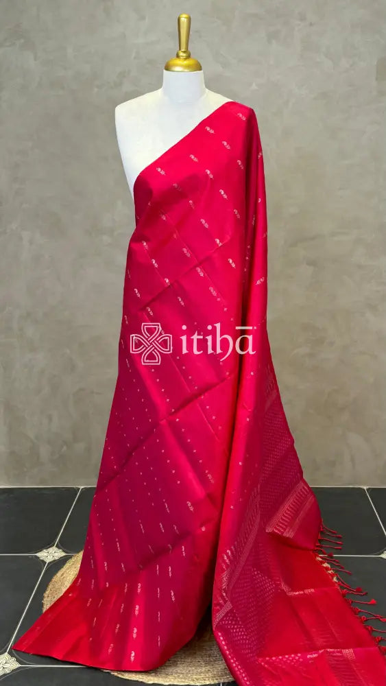 PURE SOFT SILK HANDLOOM SAREE