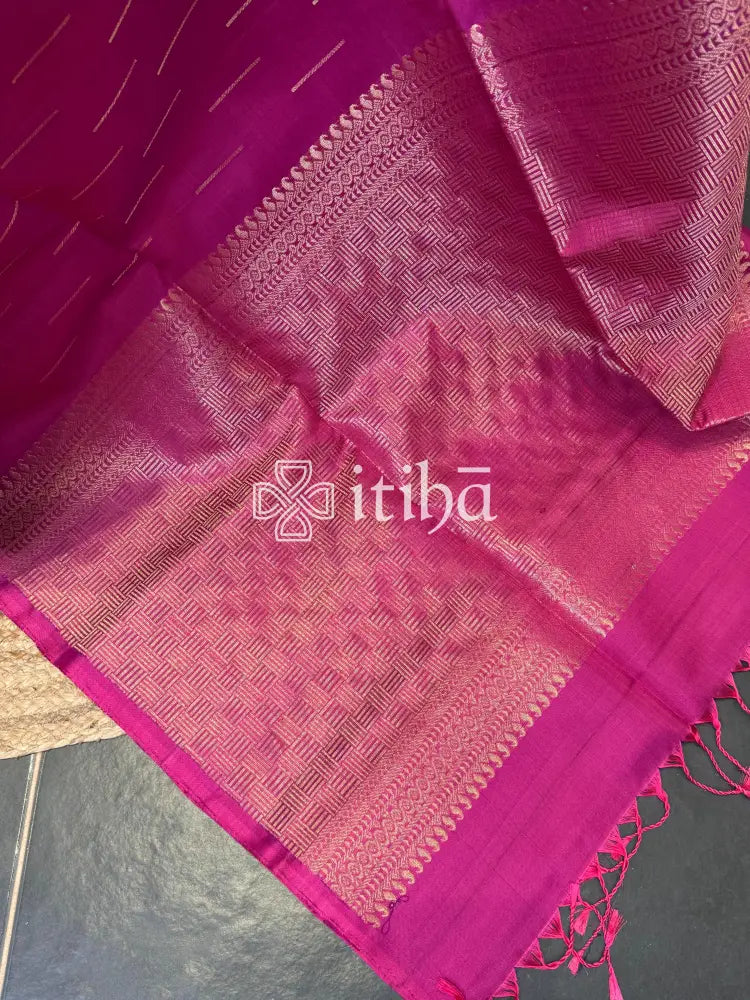 PURE SOFT SILK HANDLOOM SAREE