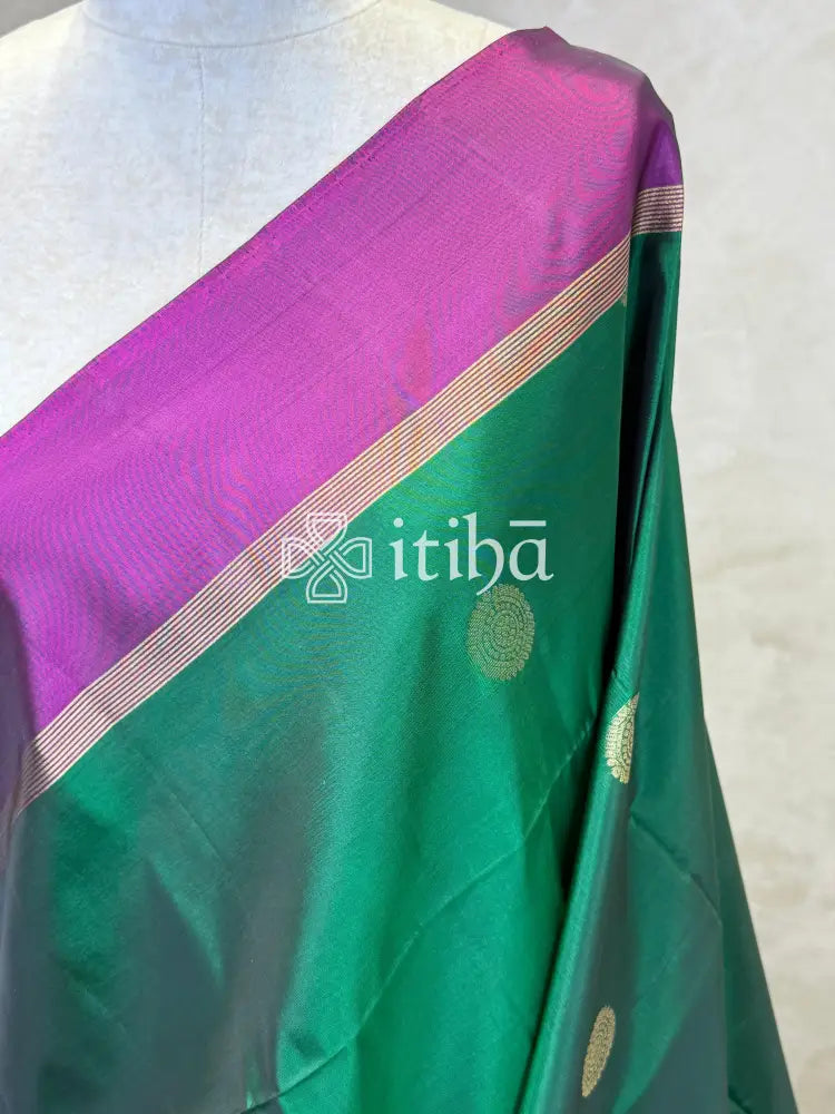 PURE SOFT SILK HANDLOOM SAREE