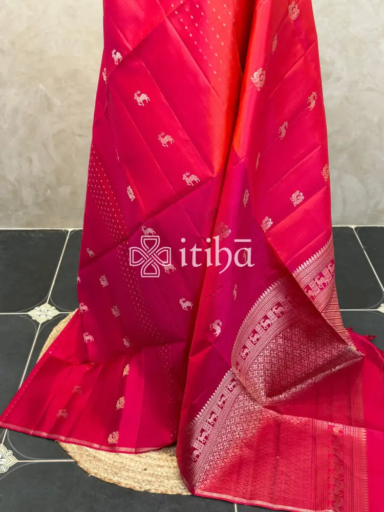 PURE SOFT SILK HANDLOOM SAREE