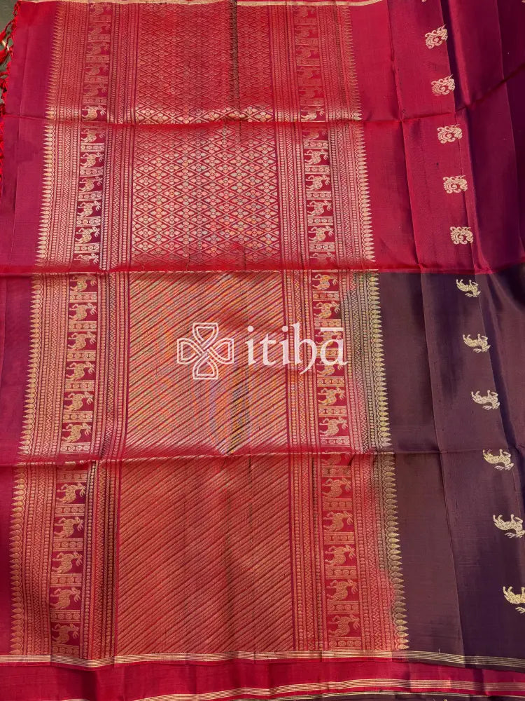 PURE SOFT SILK HANDLOOM SAREE