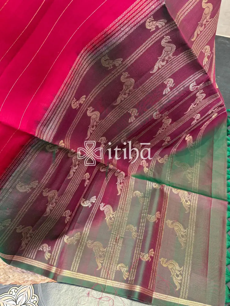 PURE SOFT SILK HANDLOOM SAREE