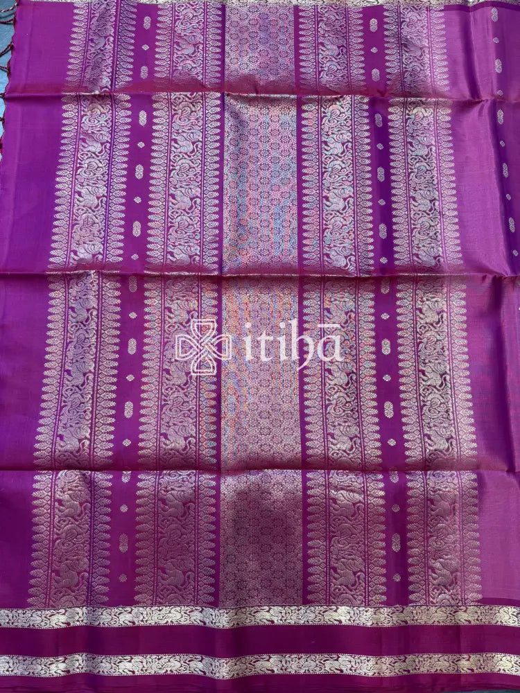 PURE SOFT SILK HANDLOOM SAREE