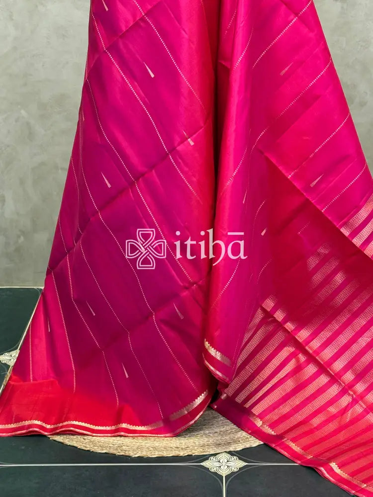 PURE SOFT SILK HANDLOOM SAREE