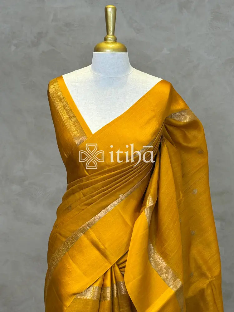 PURE TUSSAR SILK BANARASI SAREE