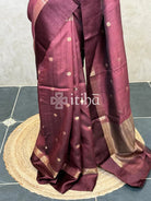 PURE TUSSAR SILK BANARASI SAREE