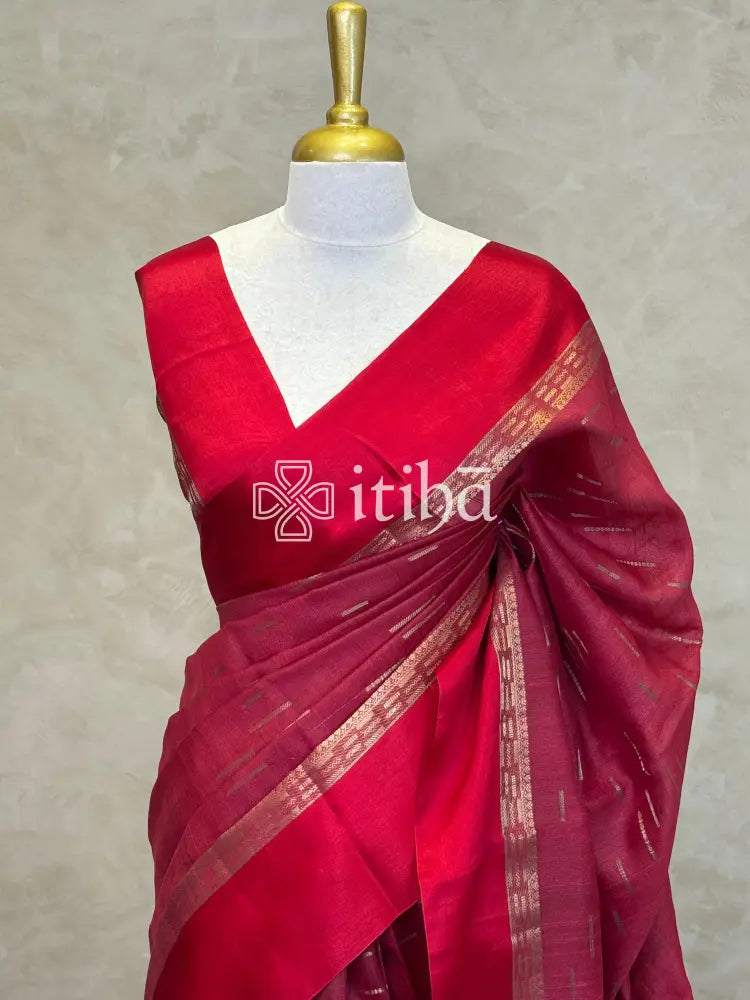 PURE TUSSAR SILK BANARASI SAREE