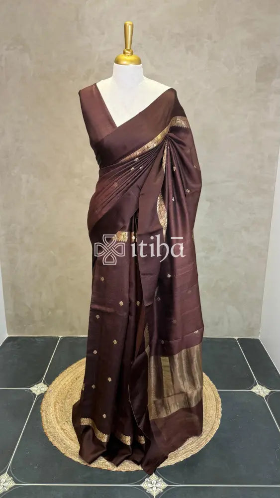PURE TUSSAR SILK BANARASI SAREE