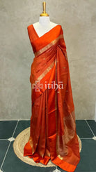 PURE TUSSAR SILK BANARASI SAREE