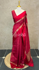 PURE TUSSAR SILK BANARASI SAREE