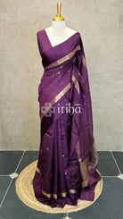 PURE TUSSAR SILK BANARASI SAREE