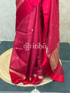 PURE TUSSAR SILK BANARASI SAREE
