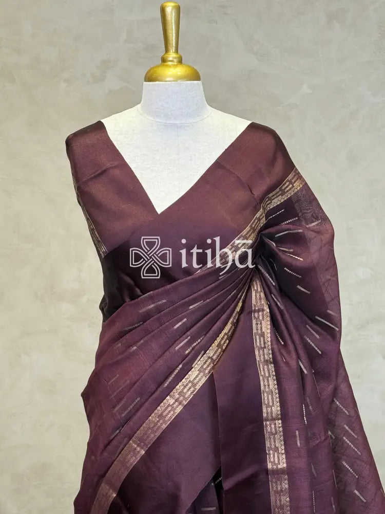 PURE TUSSAR SILK BANARASI SAREE