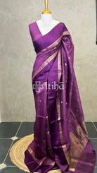 PURE TUSSAR SILK BANARASI SAREE