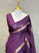 PURE TUSSAR SILK BANARASI SAREE