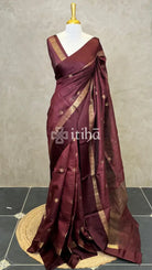 PURE TUSSAR SILK BANARASI SAREE