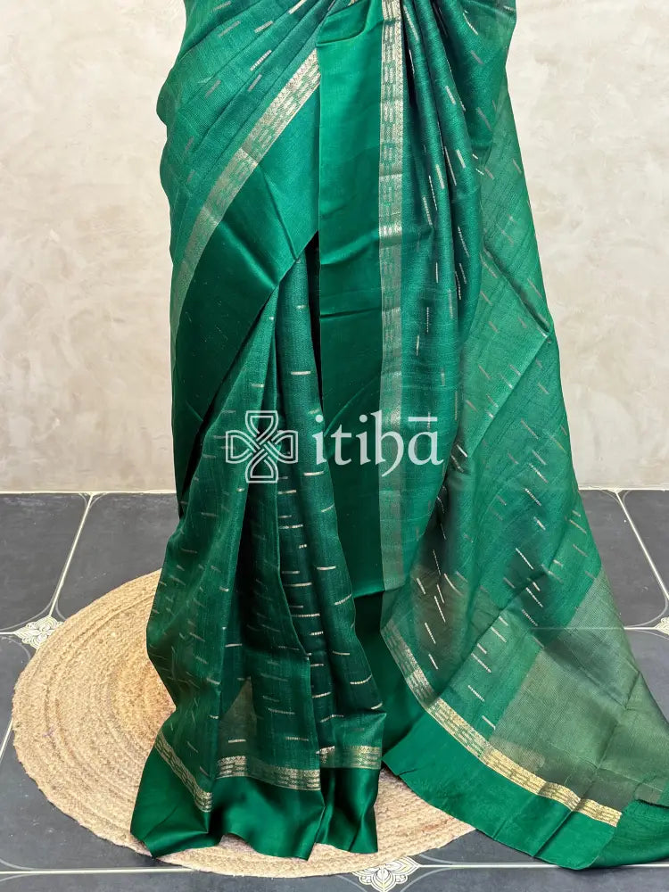 PURE TUSSAR SILK BANARASI SAREE