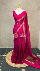 PURE TUSSAR SILK BANARASI SAREE
