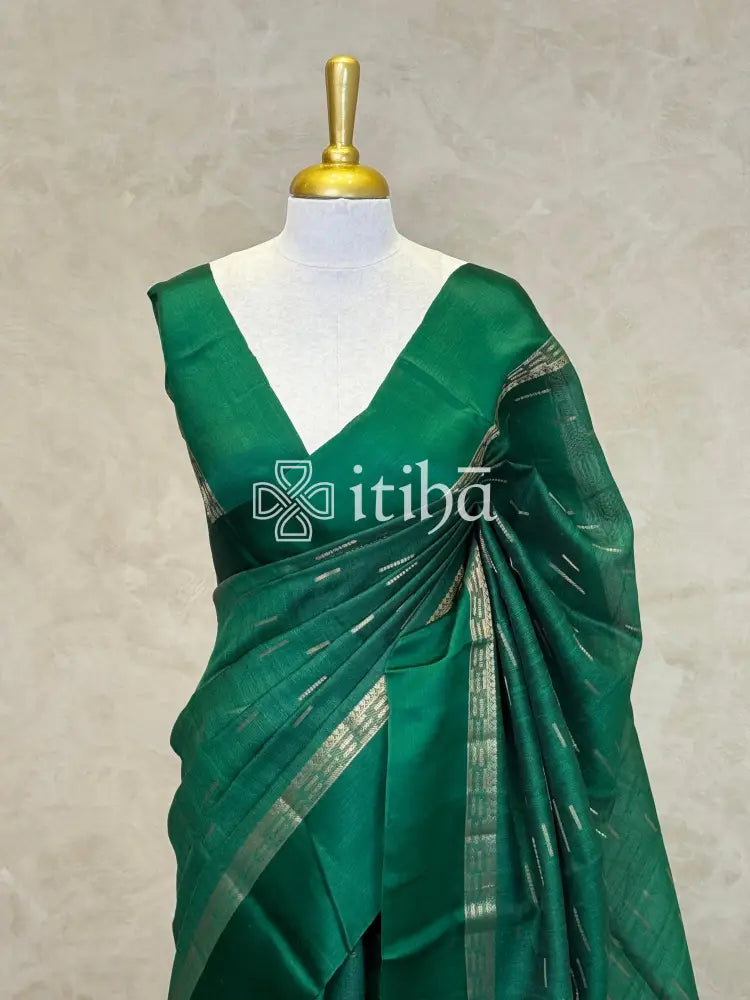 PURE TUSSAR SILK BANARASI SAREE