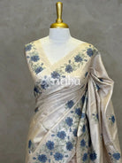 PURE TUSSAR SILK EMBROIDERYSAREE
