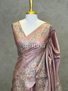 PURE TUSSAR SILK EMBROIDERYSAREE