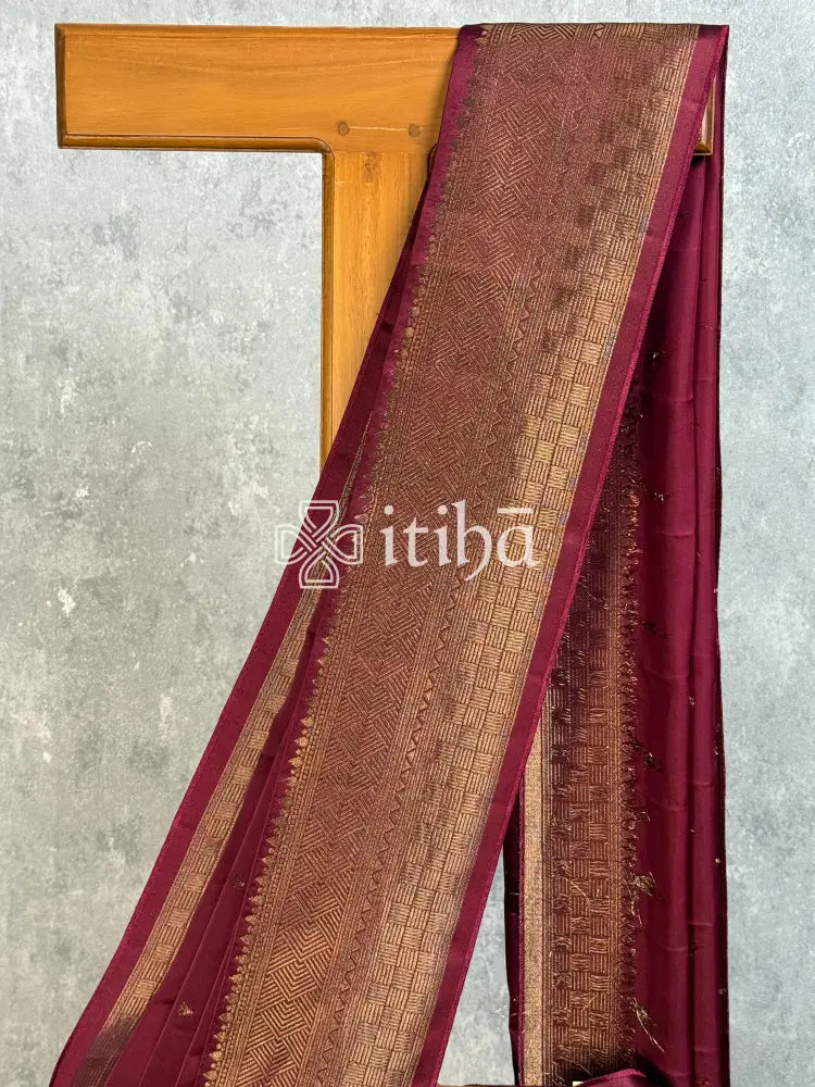 SATIN SILK BANARASI SAREE