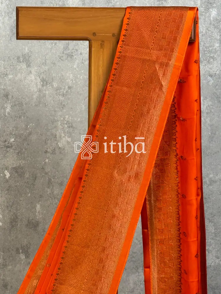 SATIN SILK BANARASI SAREE