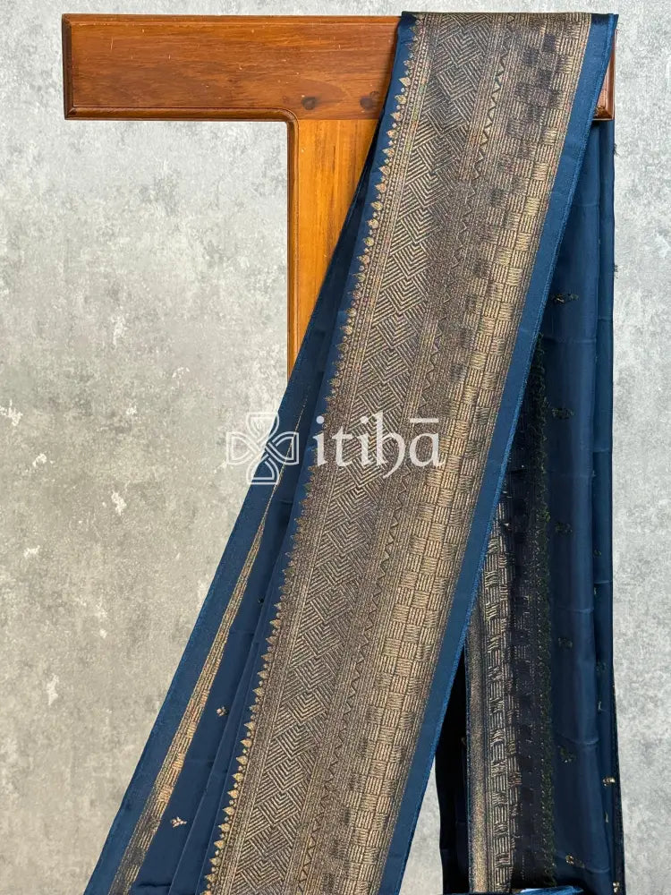 SATIN SILK BANARASI SAREE