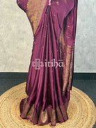 SATIN SILK BANARASI SAREE