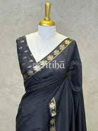 SEMI CREPE SILK BANARASI SAREE