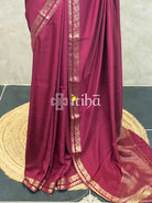 SEMI CREPE SILK BANARASI SAREE