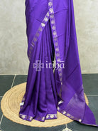 SEMI CREPE SILK BANARASI SAREE