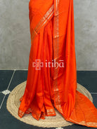SEMI CREPE SILK BANARASI SAREE