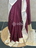 SEMI CREPE SILK BANARASI SAREE