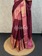 SEMI CREPE SILK BANARASI SAREE