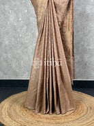 SEMI GEORGETTE ANTIQUE ZARI BANARASI SAREE