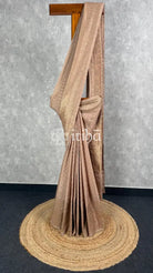SEMI GEORGETTE ANTIQUE ZARI BANARASI SAREE