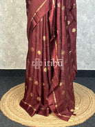 SEMI JUTE BANARASI SAREE
