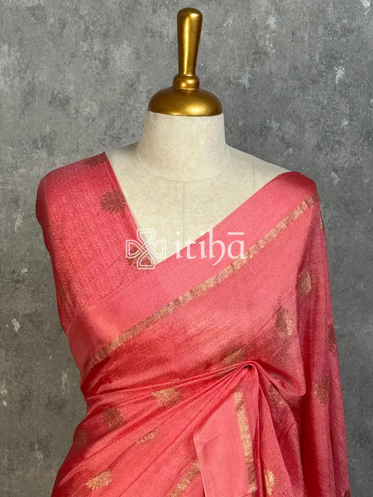 SEMI JUTE BANARASI SAREE