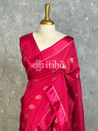 SEMI JUTE BANARASI SAREE