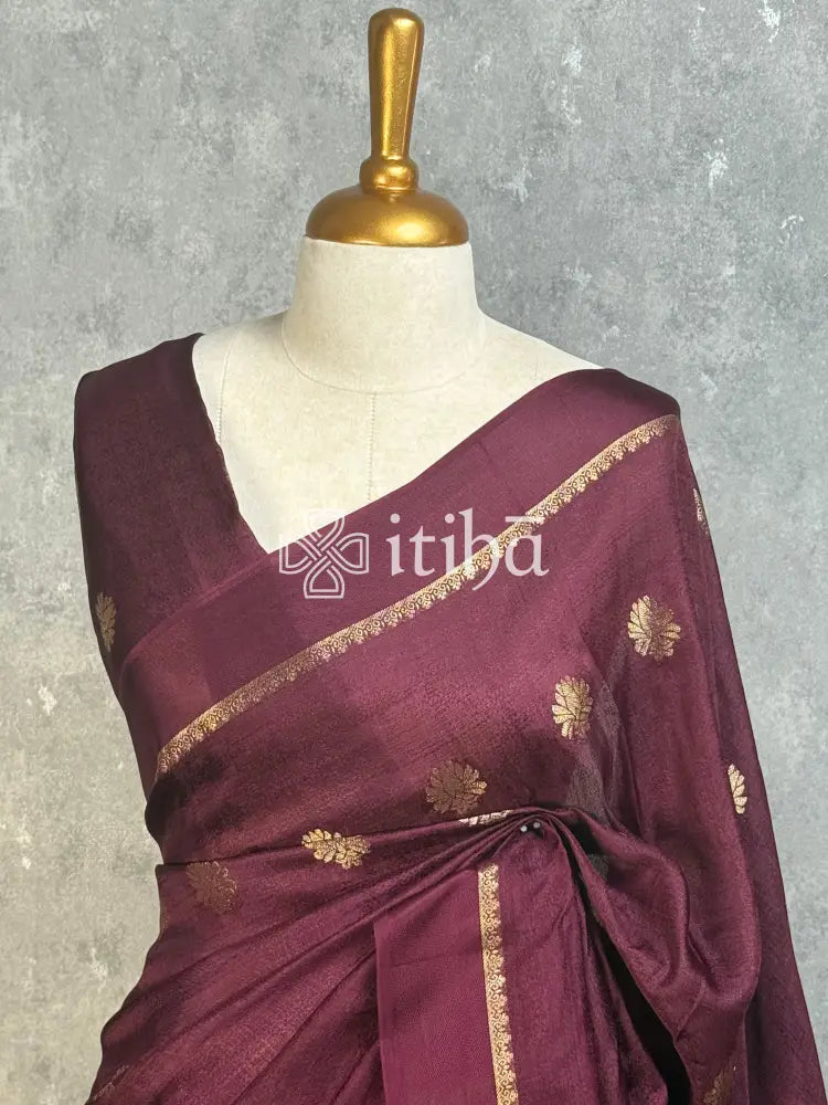 SEMI JUTE BANARASI SAREE