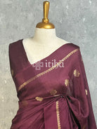 SEMI JUTE BANARASI SAREE