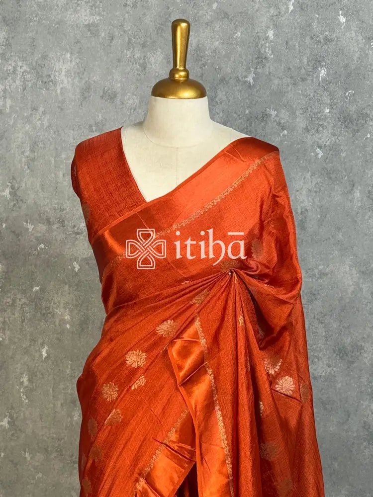 SEMI JUTE BANARASI SAREE