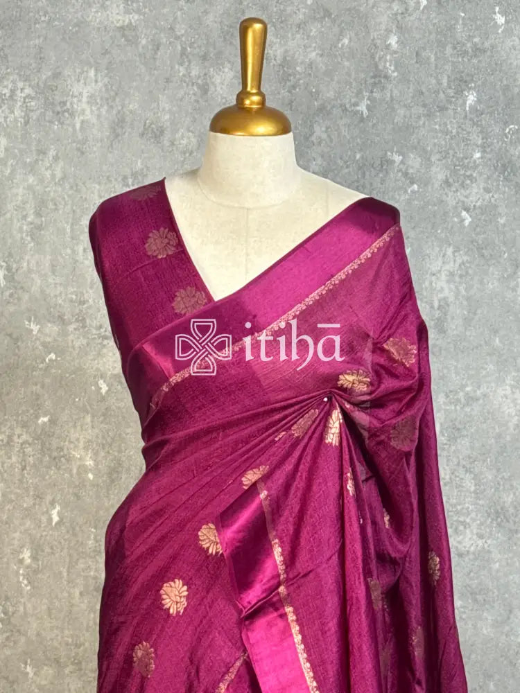 SEMI JUTE BANARASI SAREE