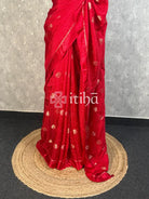 SEMI JUTE BANARASI SAREE