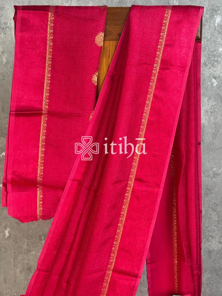 SEMI JUTE BANARASI SAREE