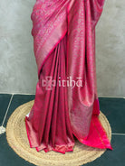 SEMI KATAN ANTIQUE ZARI BANARASI SAREE