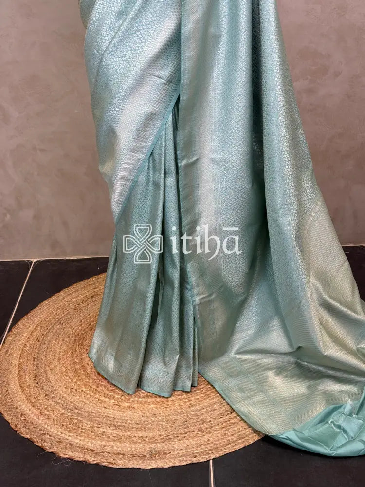 SEMI KATAN WATER ZARI BROCADE BANARASI SAREE