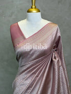 SEMI KATAN WATER ZARI BROCADE BANARASI SAREE